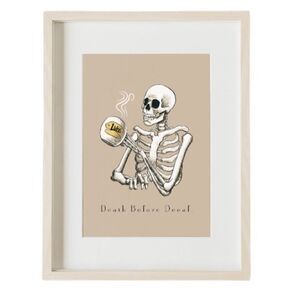 Gilmore Girls Death Before Decaf Print